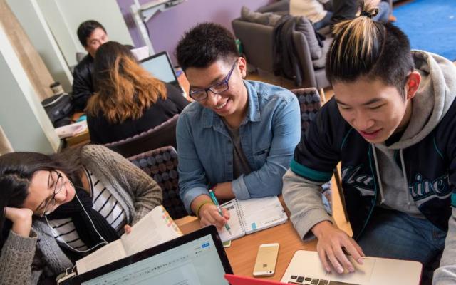 PIAA Students Studying