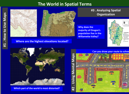 Image of poster: The World in Spatial Terms