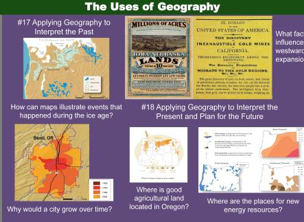 Standards Poster The Uses of Geography