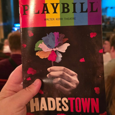 Hadestown playbill 