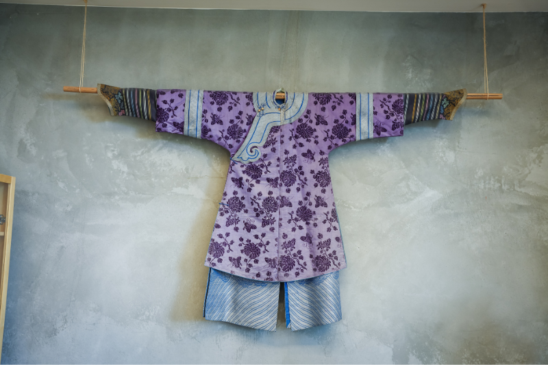 Kimono hanging in Dean Bynum's office