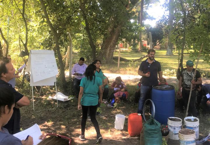Agroecological workshop in Argentina