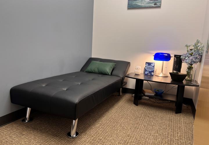 A photo of the nap room