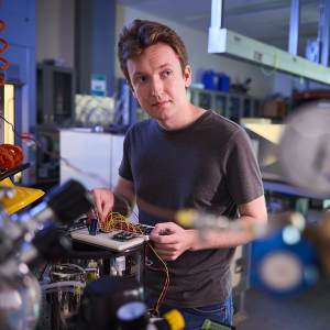 Photo of student researcher