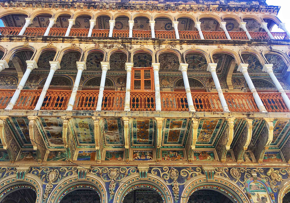 Mansion of a Prominent Business Family at town of Churu, Rajasthan, India, c. late nineteenth century