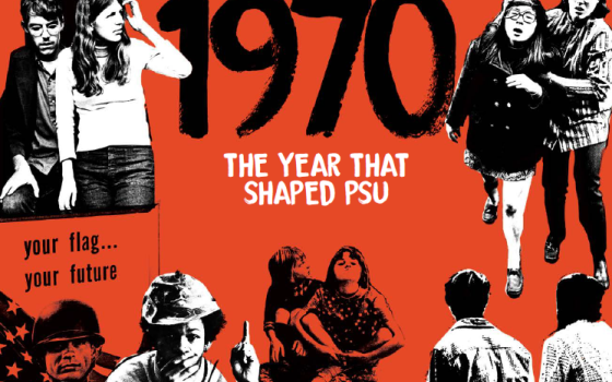PSU Magazine Cover - 1970 The year that shaped PSU