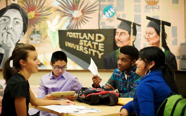 PSU Students at La Casa Latina