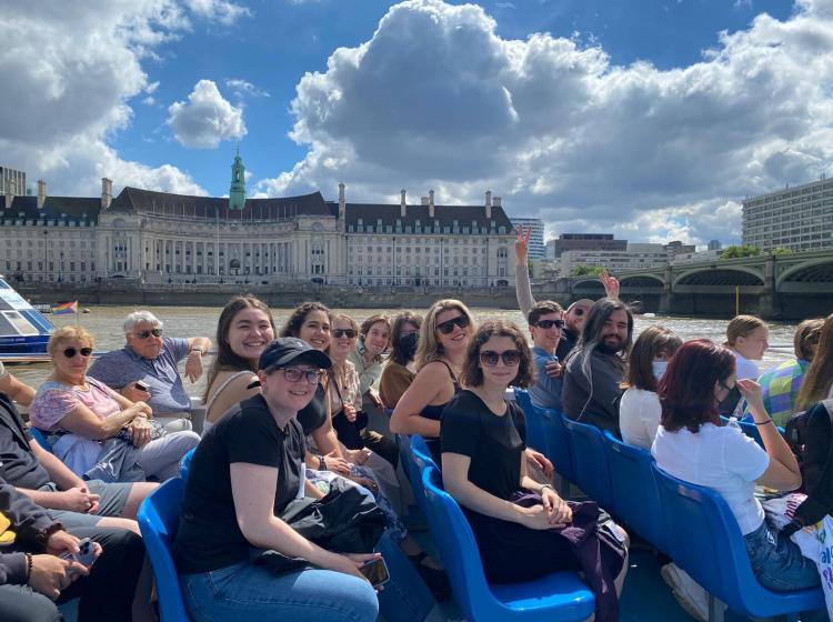 Boat Ride on the Thames River