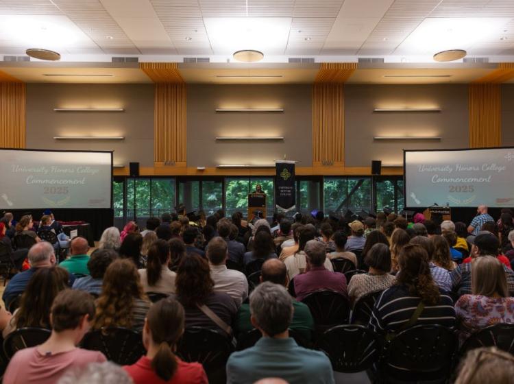 Honors Commencement Stage