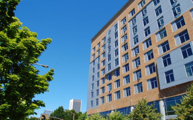 Broadway building exterior