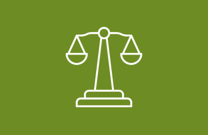 Scales of justice icon