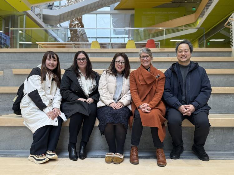 Ai Matsunaga and Junhwan Song from Yamaguchi University