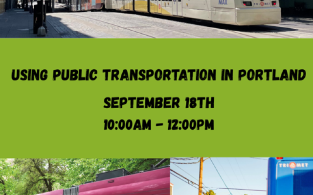 Using Public Transportation in Portland