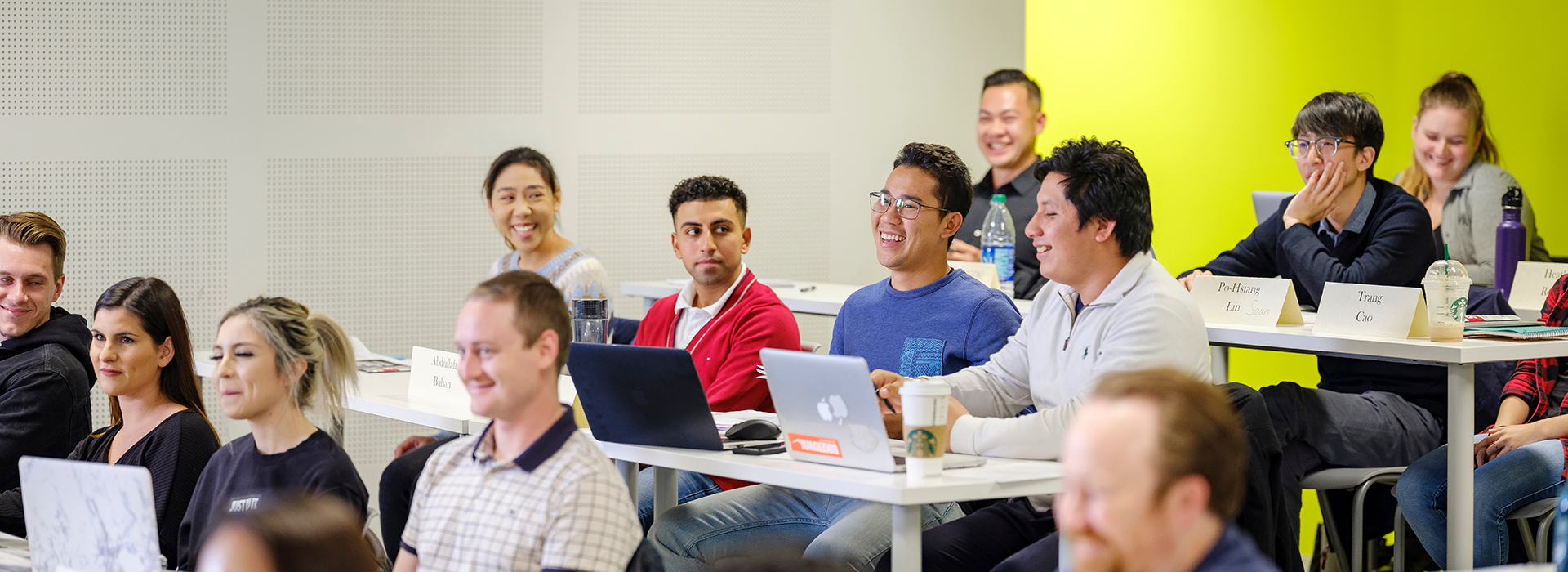 photo of college students in a classroom