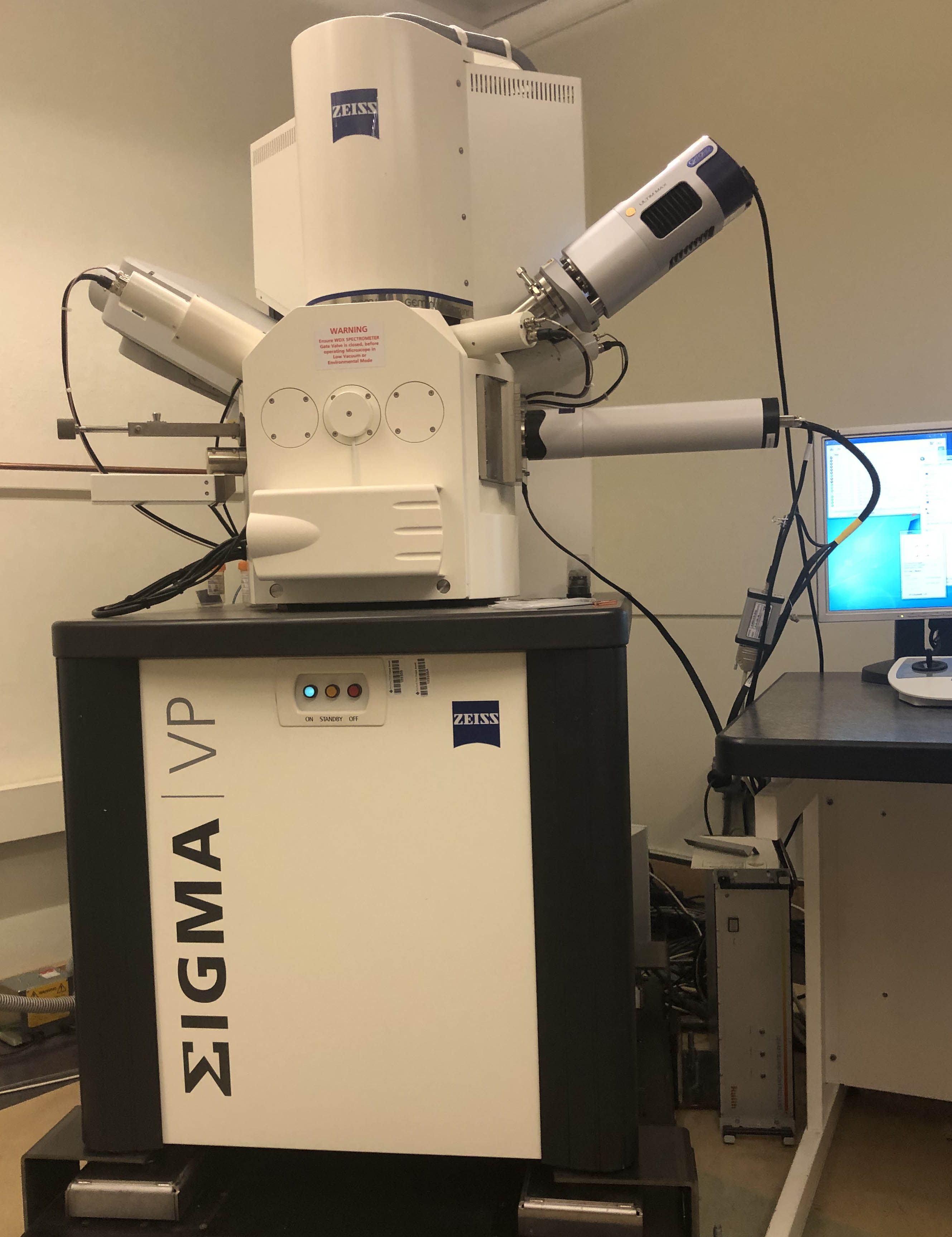 The Zeiss Sigma VP FEG, a variable pressure field emission SEM