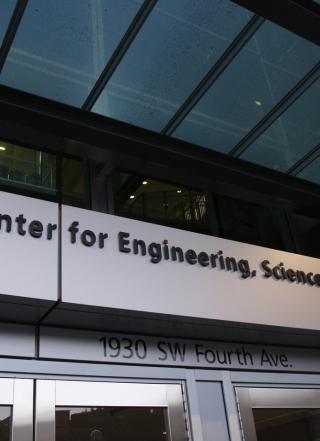 Engineering Building Frontface