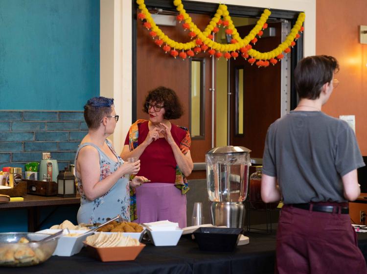 Students at Event