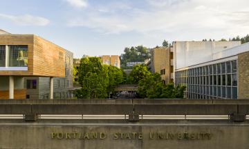 Skybridge with Portland State University
