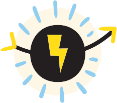 Illustration symbolizing electricity
