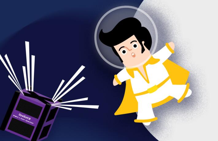 Elvis in space