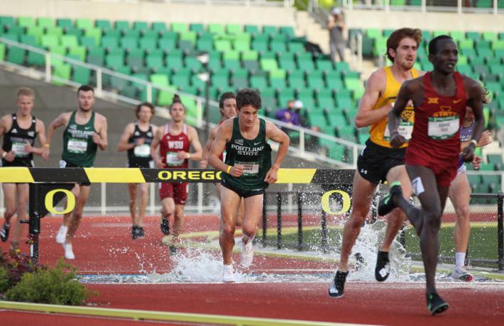Running steeple chase
