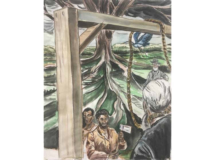 Daniel Duford's Vision on the scaffold