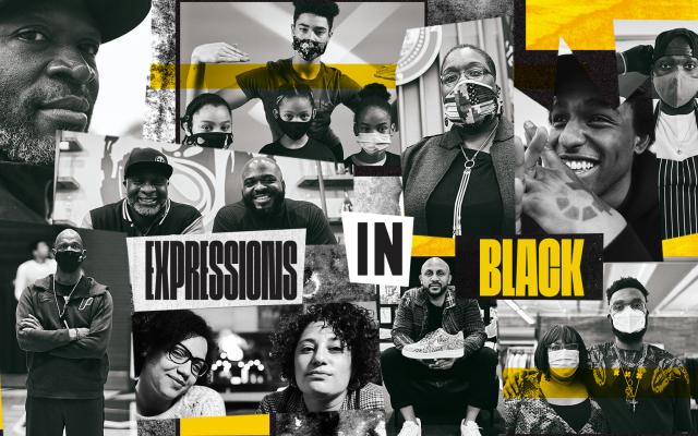 Scenes from the series "Expressions in Black"