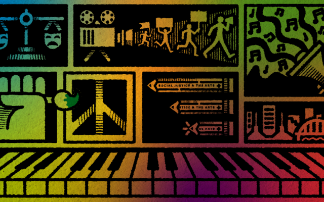 Social justice and the arts illustration