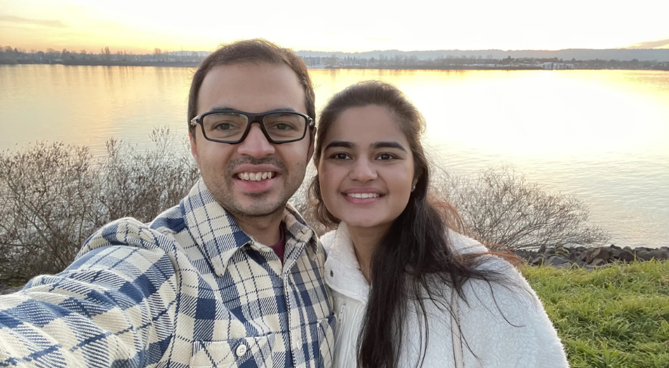 Anant Pathak and Payal Deora