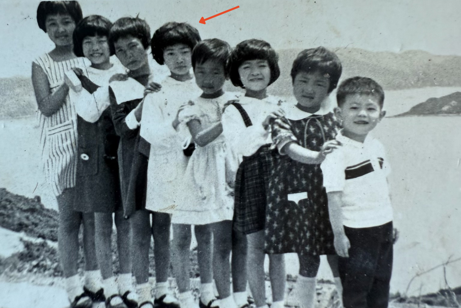 Dean Wong childhood photo from Hong Kong