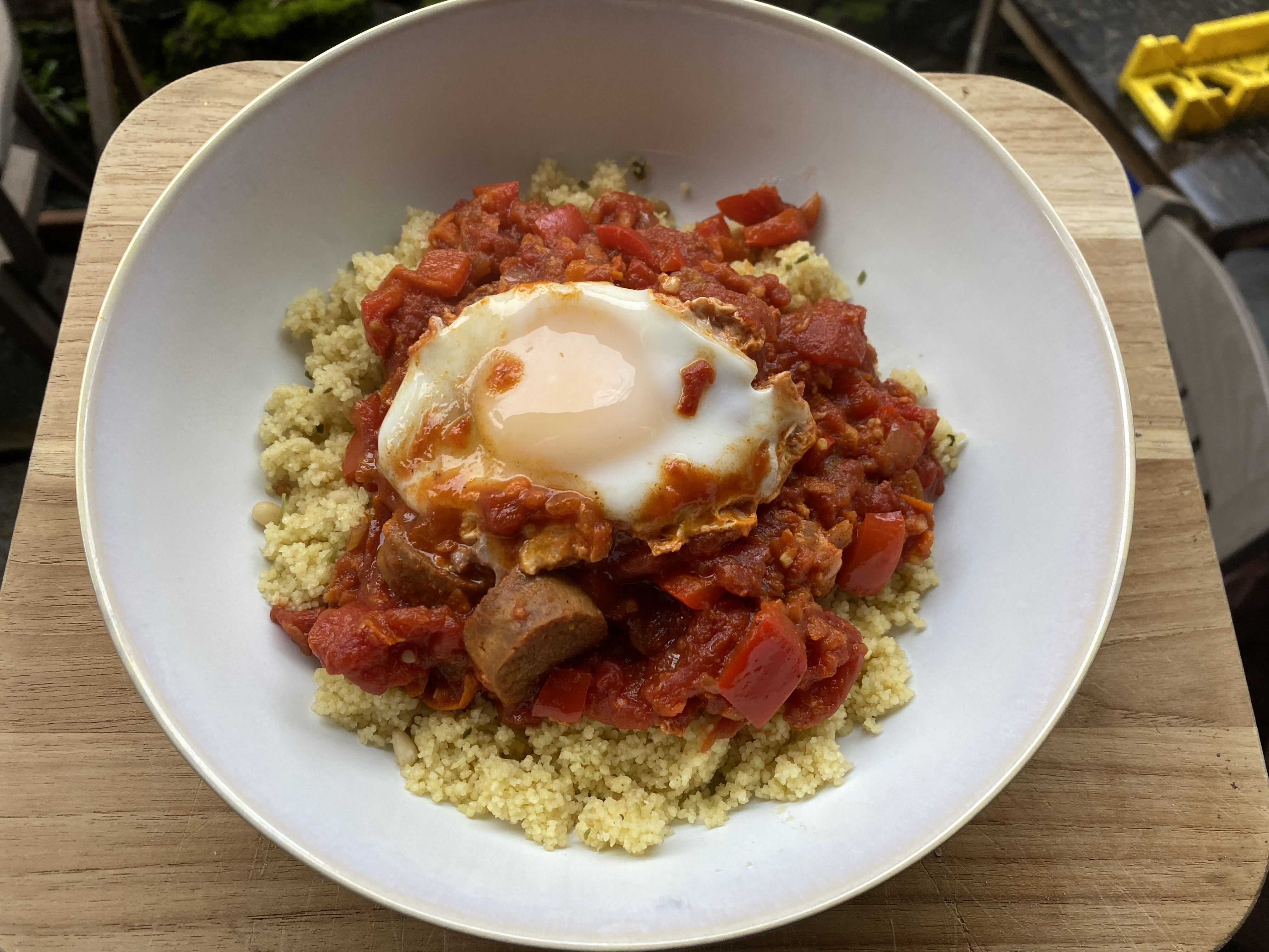 Red Pepper Shakshuka