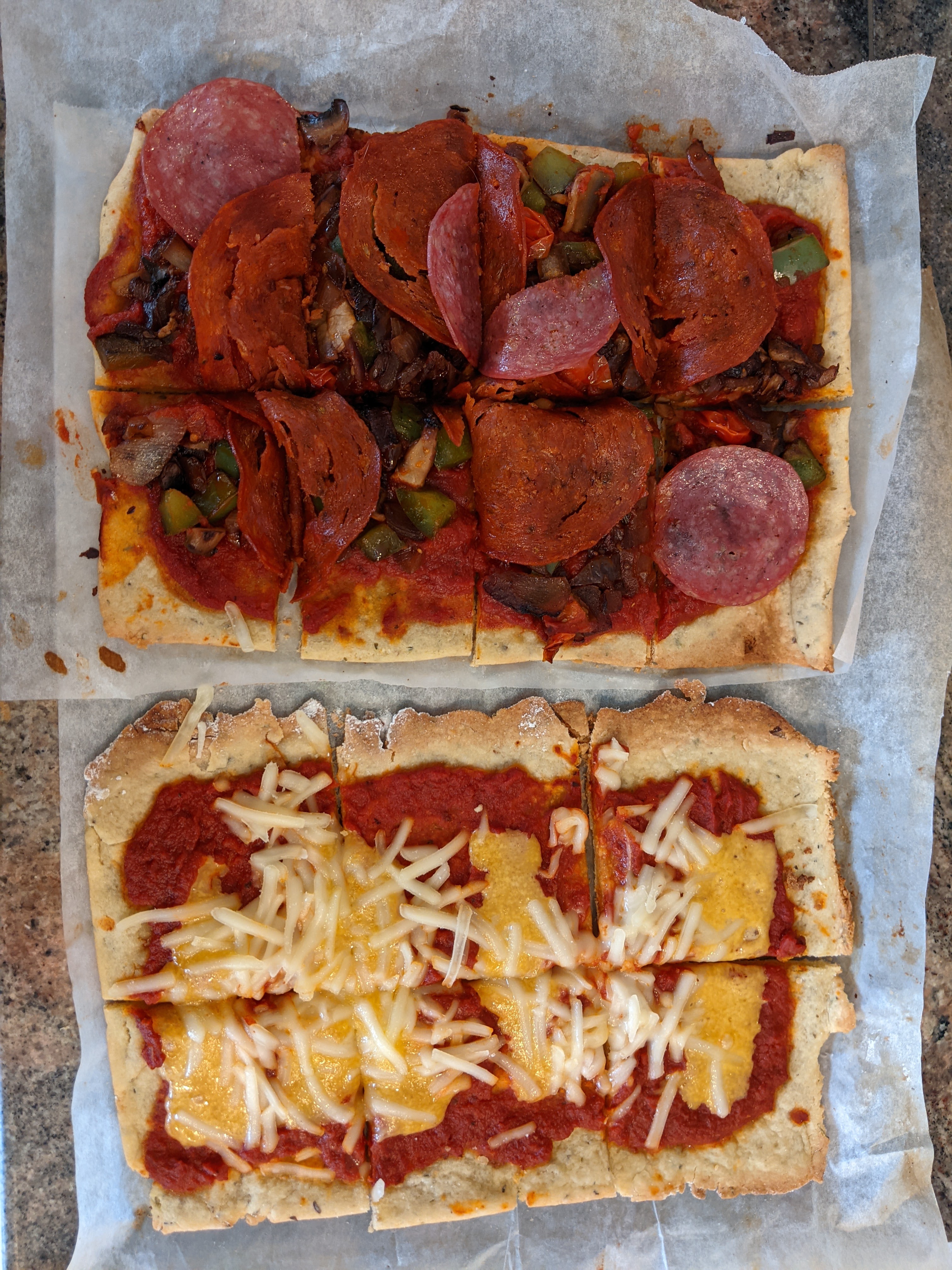 Paleo pizzas 