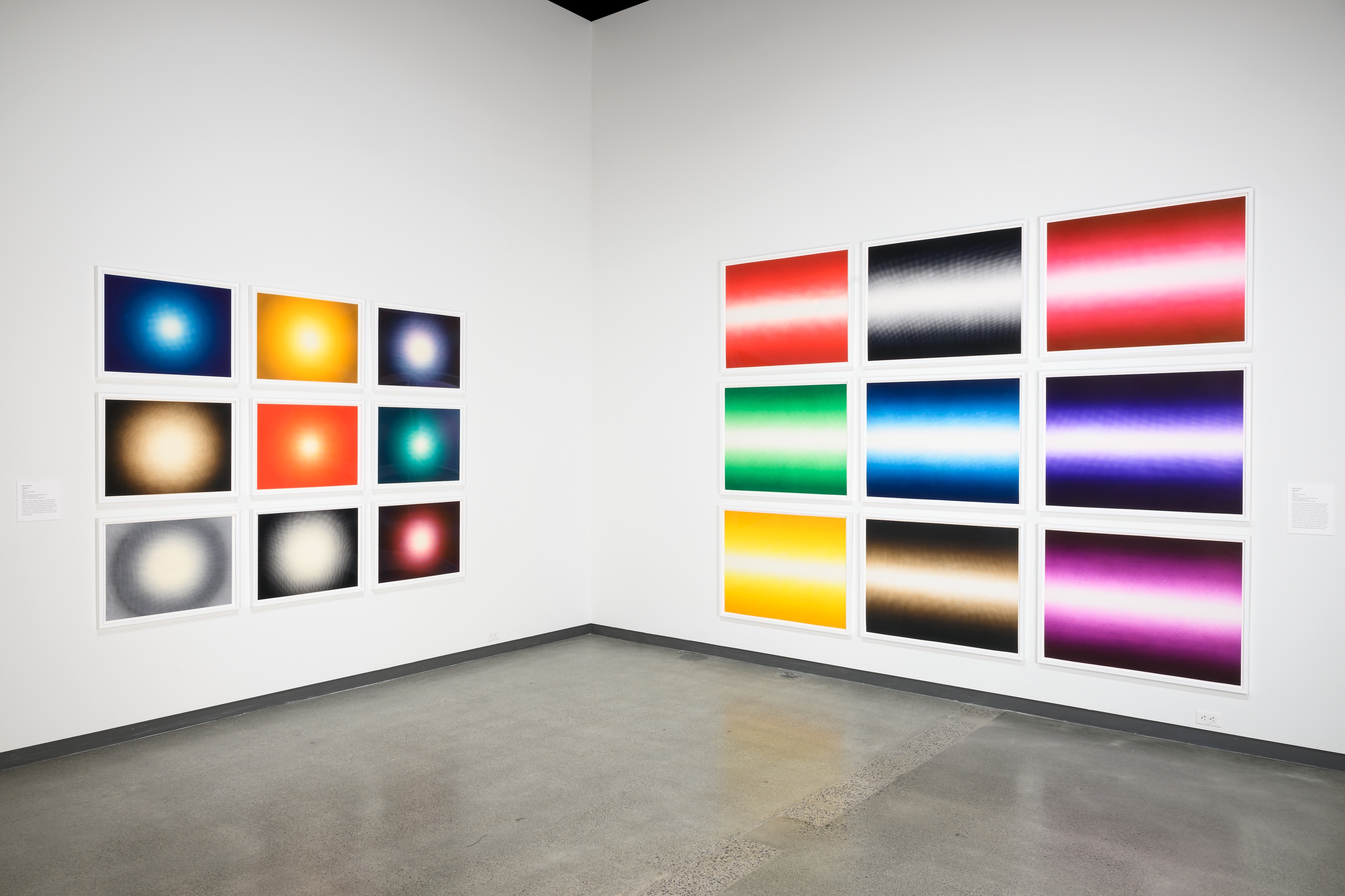 Installation view of Anish Kapoor: Dissolving Margins, from the Collections of Jordan D. Schnitzer and His Family Foundation at the JSMA at Washington State University.