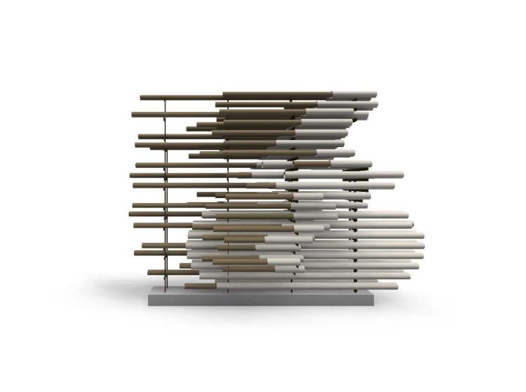 A digital mockup of the design, situated against a white background
