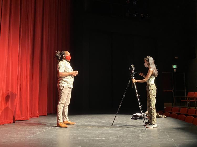 behind the scene