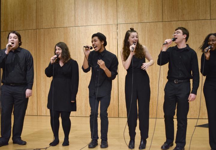 PSU Vocal Collective in performance