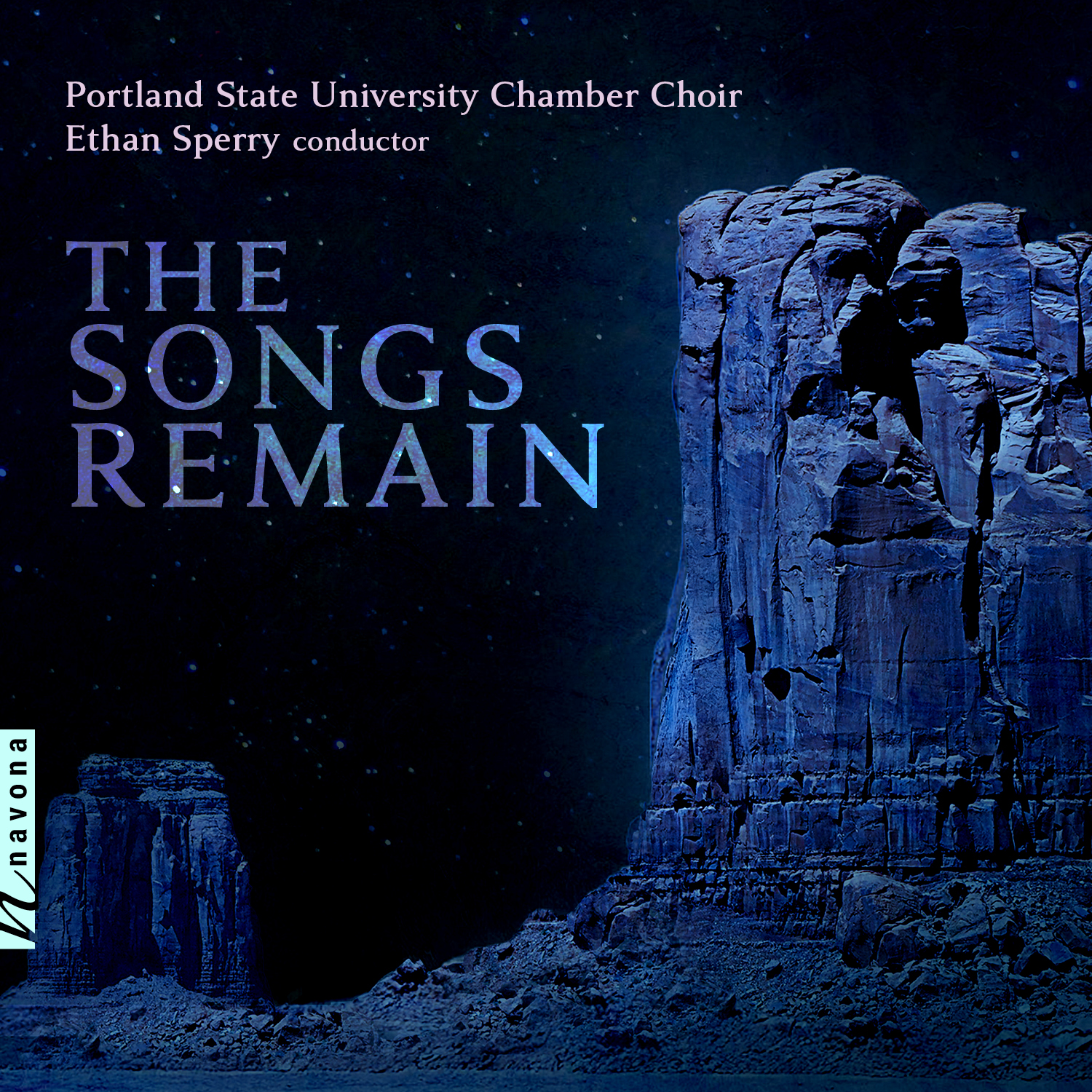 Album cover for The Songs Remain by Portland State University Chamber Choir