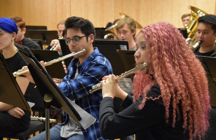 Wind Band in performance