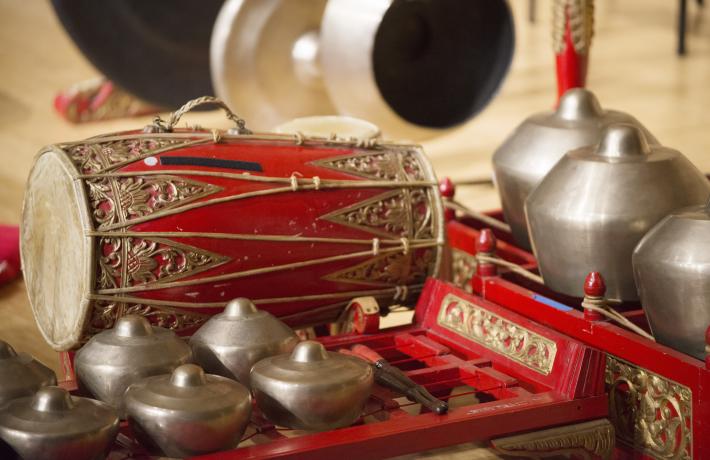 Javanese Gamelan instruments