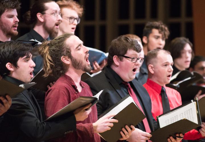 Rose choir in performance