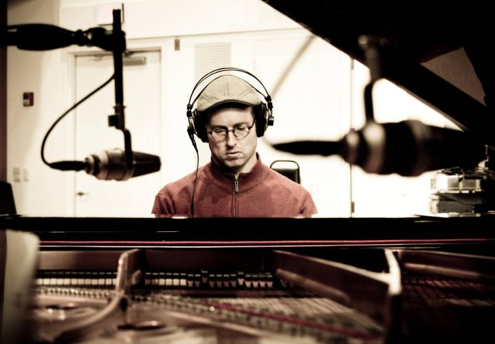 George Colligan at the piano