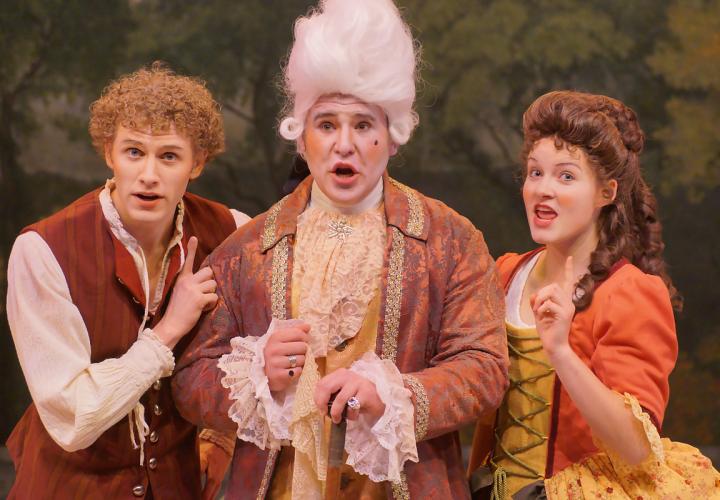 PSU Opera students in performance