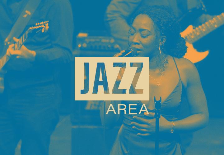 Jazz combo performing in recital