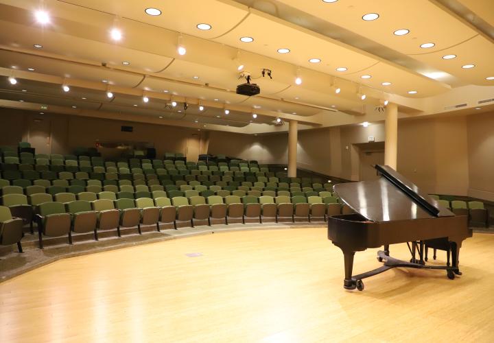 LIncoln Recital Hall from the stage