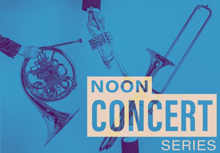 Ad for PSU Noon Concert Rose City Brass Trio