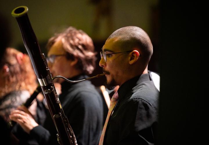 PSU Orchestra performance at the Mission Theater.