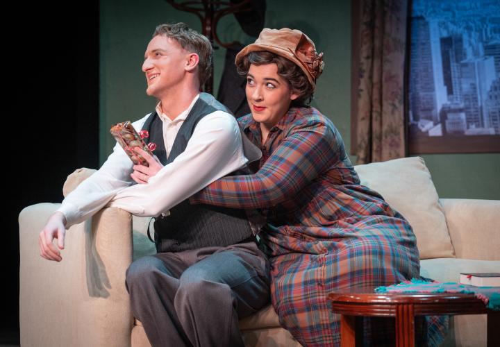 Jim & Della in PSU Opera's "The Gift of the Magi" production.