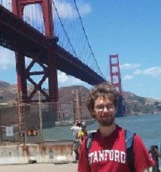 Austin Wardrip at the Golden Gate Bridge
