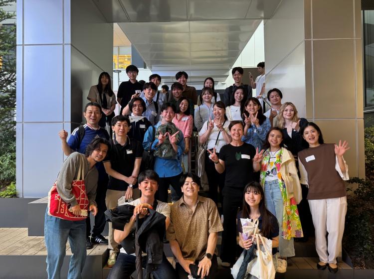 Former Portland Center students gather at the Tokyo alumni reunion