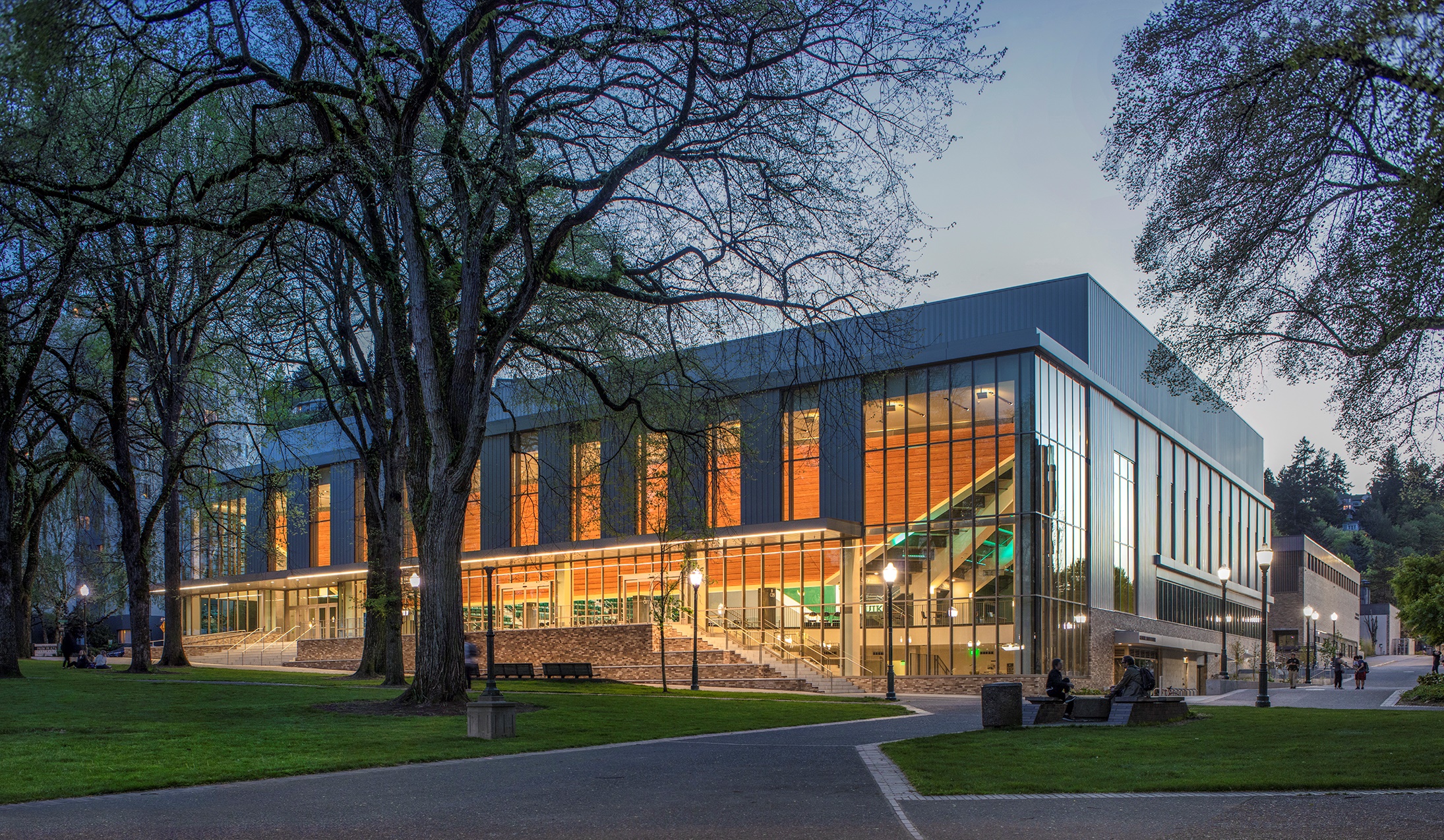 picture of the front of the viking pavilion